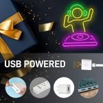 Cool DJ Neon Light for Man Cave Decor