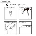 Navy Blue Sports Wall Art for Man Cave