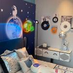 Green Football Helmet Neon LED Sign for Man Cave