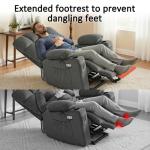 MCombo Power Lift Recliner Chair with Massage & Heat