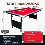 Hathaway Fairmont 6 Ft Folding Pool Table