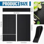 Thick Rubber Bar Mats - Non-Slip Spill Mats
