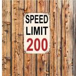 Funny Race Car Metal Signs for Man Cave Decor