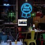 Pabst Beer Neon Wall Sign for Man Cave