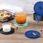 YUGUARD Non-Slip Silicone Coasters 6-Pack