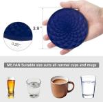 YUGUARD Non-Slip Silicone Coasters 6-Pack