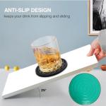 YUGUARD Non-Slip Silicone Coasters 6-Pack