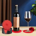 YUGUARD Non-Slip Silicone Coasters 6-Pack