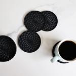 YUGUARD Non-Slip Silicone Coasters 6-Pack