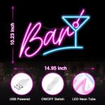 Kavaas LED Neon Sign for Home Bar
