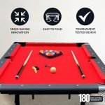 Hathaway Fairmont 6 Ft Folding Pool Table