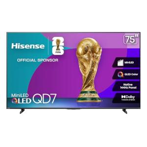 Hisense 75" Mini-LED 4K Smart Fire TV