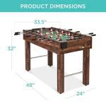 48" Competition Foosball Table for Game Room