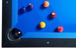 Sleek Ebony 7FT Professional Slate Pool Table
