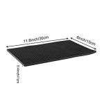 4 Pack Rubber Bar Mats for Home Bar