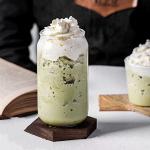 WISIMMALL 16oz Glass Cups with Bamboo Lids