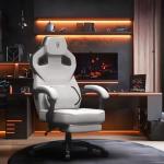 Dowinx Big and Tall Gaming Chair with Footrest