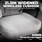 Dowinx Big and Tall Gaming Chair with Footrest