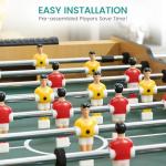 Foldable 48-Inch Foosball Table for Adults