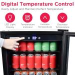 Frigidaire Stainless Steel Beverage Refrigerator, 126 Cans