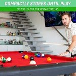GoSports 7 ft Portable Billiards Table Set