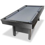 GoSports 7 ft Wood Finish Pool Table