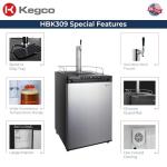 Stainless Steel Keg Dispenser by Kegco