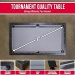 GoSports 7 ft Wood Finish Pool Table