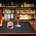 Non-Slip Large Bar Mat 12X24'' for Bartending