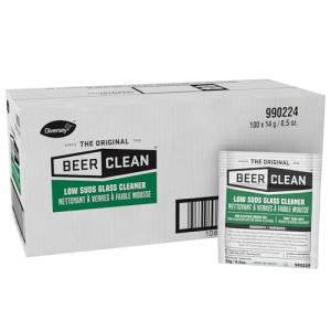 Beer Clean Low Suds Glass Cleaner - 100 Pack
