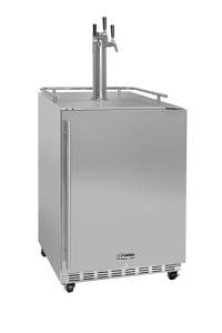 Kegco Triple Tap Commercial Stainless Steel Kegerator