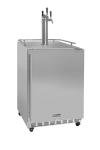 Kegco Triple Tap Commercial Stainless Steel Kegerator