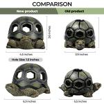 KiwiKols Dark Green Turtle Ashtray for Smokers