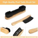 Complete Pool Table Care Set with Brushes and Cloths