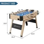 54 Inch Foosball Table for Home Gaming Fun