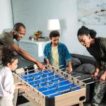 54 Inch Foosball Table for Home Gaming Fun