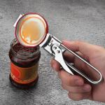 Adjustable Stainless Steel Jar and Bottle Opener