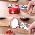 Adjustable Stainless Steel Jar and Bottle Opener
