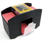 Battery-Operated 4-Deck Card Shuffler for Game Night