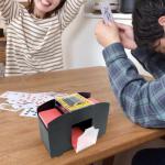 Battery-Operated 4-Deck Card Shuffler for Game Night
