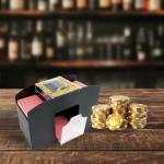 Battery-Operated 4-Deck Card Shuffler for Game Night