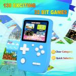 Portable 32 Bit Handheld Gaming Console for Kids
