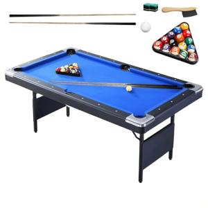 Portable Folding Pool Table with Accessories - 7FT/8FT
