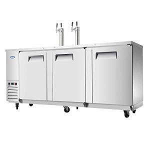 Atosa 90" Kegerator Beer Dispenser with Dual Faucets