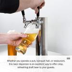 Atosa 90" Kegerator Beer Dispenser with Dual Faucets