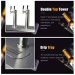 Atosa 90" Kegerator Beer Dispenser with Dual Faucets