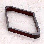 Wooden Billiard Ball Rack Set - Vintage Style