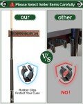 Wall Mount Pool Cue Holder for 6 Sticks