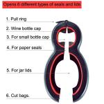 Medsuo 6-in-1 Jar and Bottle Opener