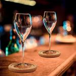 Absorbent 6-Pack Cork Drink Coasters Set